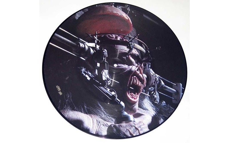 Iron Maiden ‎– Man On The Edge 12' Picture Disc Vinyl